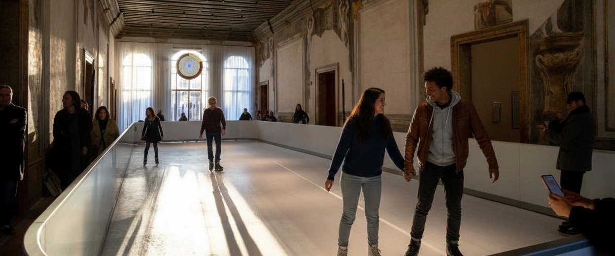 Eisfeld II à Venise : l’installation d’Olaf Nicolai à vivre sur la glace