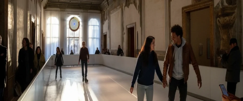 Eisfeld II a Venezia: l’installazione di Olaf Nicolai che si vive sul ghiaccio