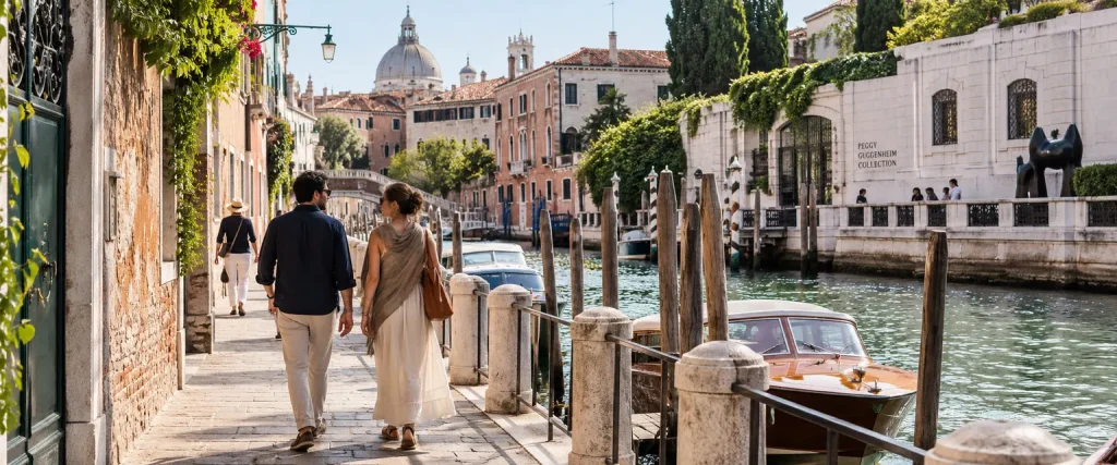 Dorsoduro art walk: Accademia and Peggy Guggenheim in Venice